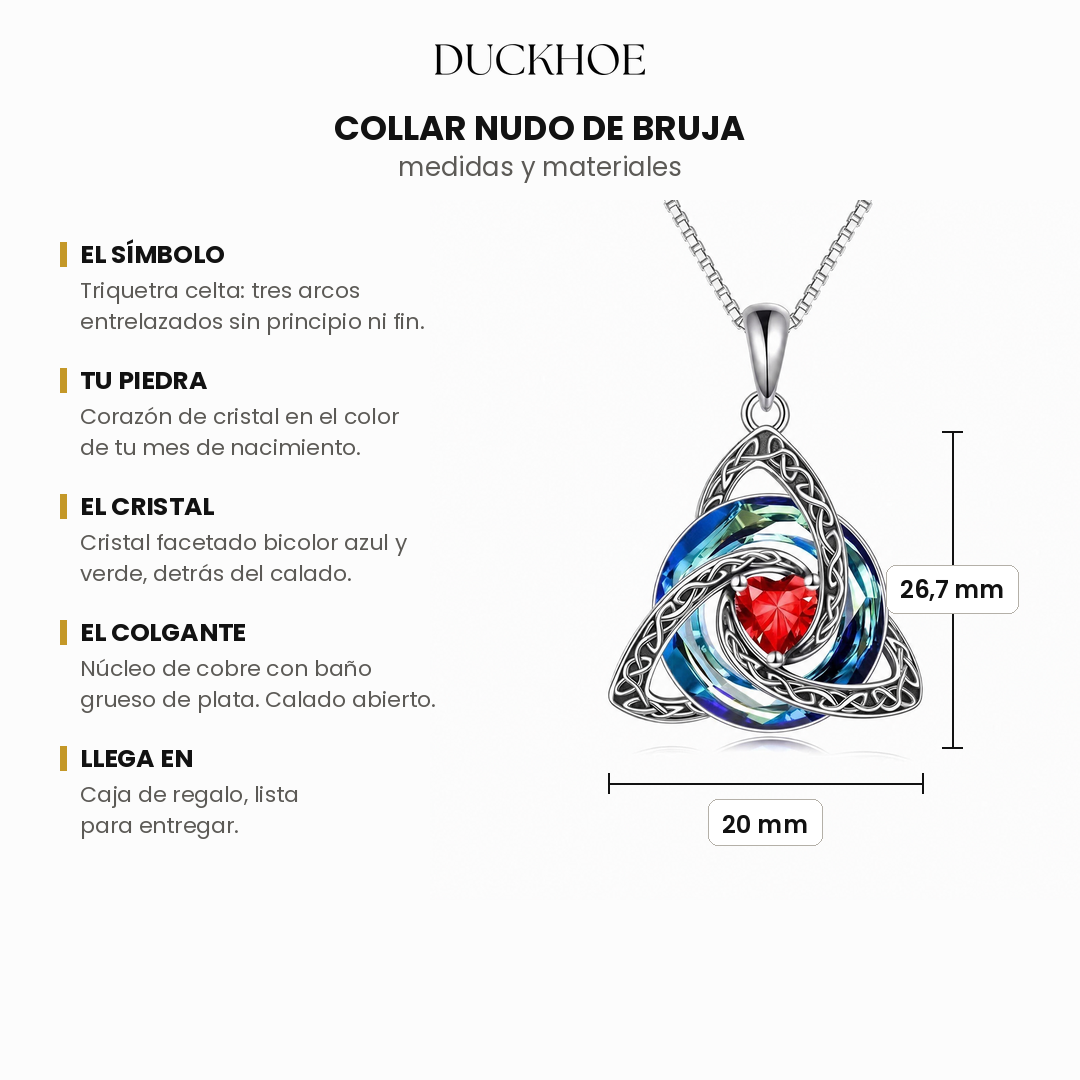 Collar Nudo de Bruja