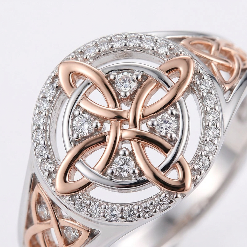 Anillo Nudo de Bruja