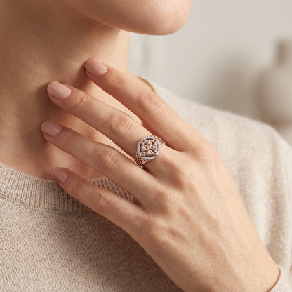 Anillo Nudo de Bruja